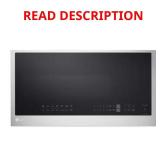 Smart 30" W 2 cu ft Over-the-Range Microwave