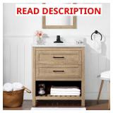 Autumn 30 in. Bath Vanity w/ White Top