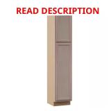 Hampton 18x90x24 in Pantry Cabinet, Beech