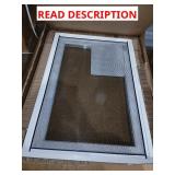 Project Source 400 Series Vinyl Hopper Window