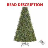 9 ft Pre-Lit LED Forest Pine Xmas Tree T13