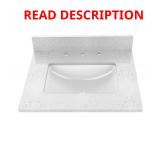 Winette Pepper White Undermount Sink 3-Hole