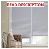 Home Decorators Shadow White Shades 29x48