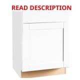 Hampton Bay Shaker Cabinet, Satin White