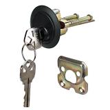 Aged Bronze Kwikset Rim Cylinder