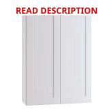 Newport 27" Plywood Wall Cabinet, Soft-Close