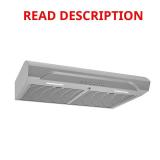 Alta 30 in. 490 MAX Blower CFM Range Hood