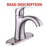 Arnette Single Hole Bath Faucet Brushed Nickel