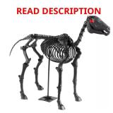 5.5 ft. Grave & Bones LED Skeleton Pony