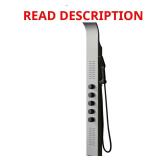 Dual 4-in-1 Shower Panel Tower (Black Nickel)