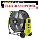 RYOBI 40V HP Brushless Cordless WHISPER SERIES
