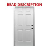 36x80 in. Right-Hand Front Door