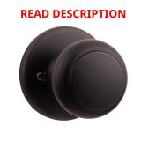 Cove Venetian Bronze Half-Dummy Door Knob
