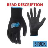 Large TRAX Extreme Grip Work Gloves