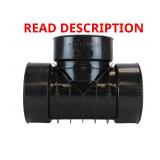 ADS 4-in x 4-in 90  Corrugated Tee