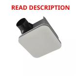 Flex 80 CFM Bath Exhaust Fan with CleanCover