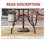 StyleWell 26-lb Patio Umbrella Base Brown