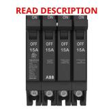 THQLQ151515A Quad 120/240V Circuit Breaker