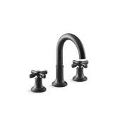 Paces 8 in. Widespread Matte Black Faucet