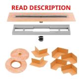 Kerdi-Line 31.5 in Stainless Channel Body
