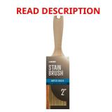 2 in. Polyester Bristle Blend Flat Stain Brush
