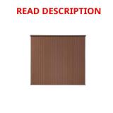 (3) Brown Cordless Exterior Roller Shade 72x72