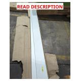 83" x 6.5" White Molding (Has Damage)