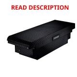 Husky Matte Black Aluminum Crossbed Box