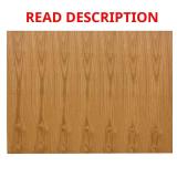 48 in. W x 34.5 in. H End Panel in Medium Oak