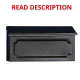 Architectural Windsor Wall Mount Mailbox