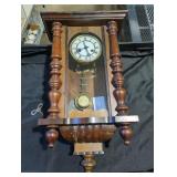 Vintage Wall Clock with Pendulum