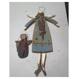 Rustic Wooden Angel Wall Hangings