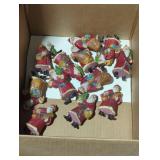 Santa Claus Figurines box lot