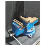 Blue Workshop Bench Vise