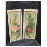 Pair of Framed Floral Prints