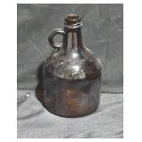 Vintage Brown Glass Jug