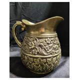 Gold Colored Pitcher