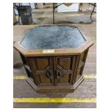 Octagonal Record Player and Radio