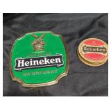 Heineken Wall Hang and Coaster