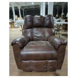 Brown Leather Reclining Chair
