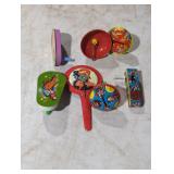 Vintage Tin Noise Maker Collection