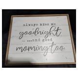Rustic Wooden Wall Sign with Sentiment