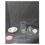 Assorted Glass Household Items