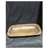 Rustic Wooden Dough Bowl