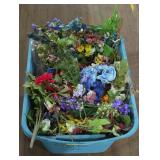 Collection of Assorted Artificial Flowers