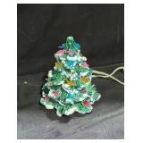 Ceramic Christmas Tree Lamp