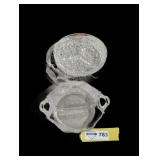 Pair of Decorative Glass Bowls
