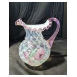 Fenton Glass Pitcher