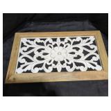Ornate Wooden Wall Art Panel