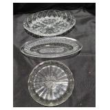 3 Glass Dishes
